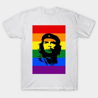 Che Guevara Pride Flag T-Shirt